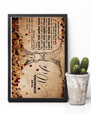 TO MY GORGEOUS WIFE 16x24 Poster lifestyle-poster-8