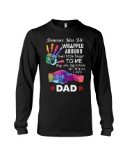 Dad And Daughter - Someone Has Me Wrapped Around Long Sleeve Tee tile
