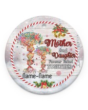 Christmas - Mother And Daughter Forever Linked Circle ornament - single (porcelain) front