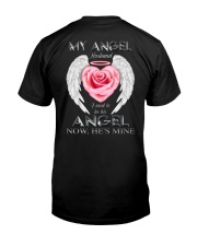 T-SHIRT - MY ANGEL HUSBAND - WINGS - HE'S MINE Classic T-Shirt back