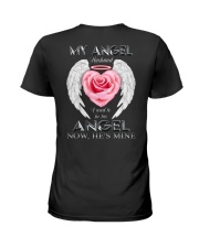 T-SHIRT - MY ANGEL HUSBAND - WINGS - HE'S MINE Ladies T-Shirt thumbnail