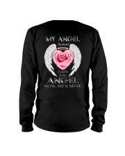 T-SHIRT - MY ANGEL HUSBAND - WINGS - HE'S MINE Long Sleeve Tee thumbnail