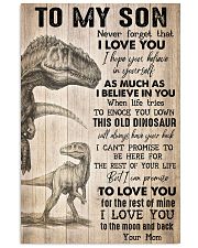 To Son - I Hope You Believe In Yourself - Poster 16x24 Poster front