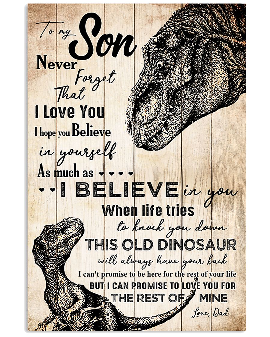 POSTER - PARENTS TO KIDS - T REX - I HOPE 16x24 Poster