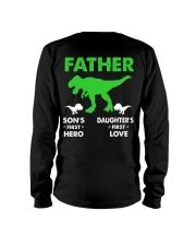 T-SHIRT - DINOSAUR - SON'S FIRST HERO Long Sleeve Tee tile