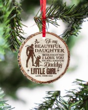 Christmas - To My Daughter - Today Is A good Day Circle ornament - single (porcelain) aos-circle-ornament-single-porcelain-lifestyles-07