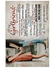 TO MY GIRLFRIEND 16x24 Poster front