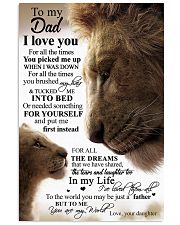 POSTER - TO MY DAD - LION 16x24 Poster front