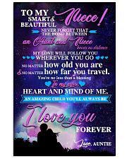 AUNT TO NIECE 16x24 Poster front