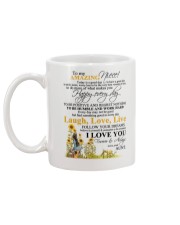 AUNT TO NIECE Mug back