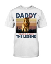 T-SHIRT - TO MY DAD - VINTAGE - LION Classic T-Shirt front