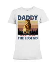 T-SHIRT - TO MY DAD - VINTAGE - LION Premium Fit Ladies Tee tile