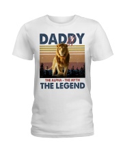 T-SHIRT - TO MY DAD - VINTAGE - LION Ladies T-Shirt tile