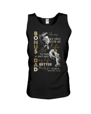 T-SHIRT - TO MY BONUS DAD - THANK YOU Unisex Tank tile