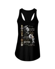 T-SHIRT - TO MY BONUS DAD - THANK YOU Ladies Flowy Tank tile