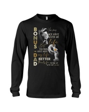 T-SHIRT - TO MY BONUS DAD - THANK YOU Long Sleeve Tee tile