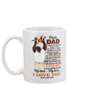 DEAR DAD - FATHER'S GIFT - YOU ARE APPRECIATED Mug back