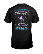 My grandpa- My hero- My guardian angel Classic T-Shirt back
