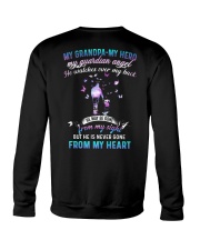 My grandpa- My hero- My guardian angel Crewneck Sweatshirt tile