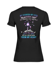 My grandpa- My hero- My guardian angel Premium Fit Ladies Tee tile