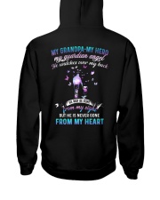 My grandpa- My hero- My guardian angel Hooded Sweatshirt tile