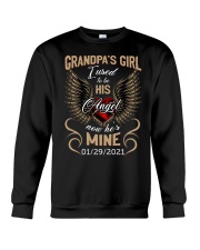 Angel Grandpa - I Used To Be His Angel - T-Shirt Crewneck Sweatshirt tile
