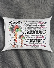 MOM TO DAUGHTER Rectangular Pillowcase aos-pillow-rectangle-front-lifestyle-1