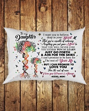 MOM TO DAUGHTER Rectangular Pillowcase aos-pillow-rectangle-front-lifestyle-2