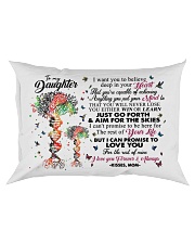 MOM TO DAUGHTER Rectangular Pillowcase front