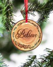 Christmas - Hope Love Blessed - Quote Set Circle ornament - single (porcelain) aos-circle-ornament-single-porcelain-lifestyles-07