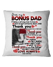 STEPCHILD TO BONUS DAD Square Pillowcase thumbnail