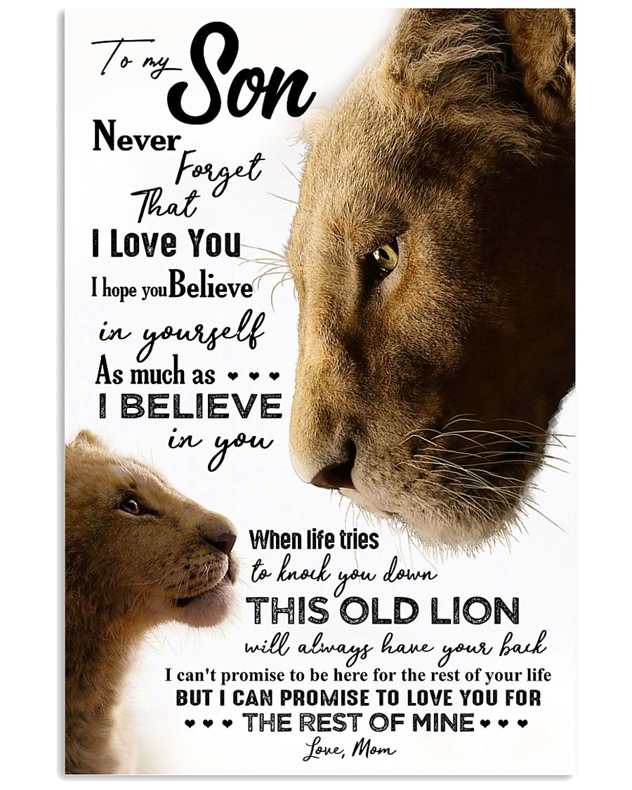 POSTER - TO MY SON - LIONESS - WHEN LIFE 16x24 Poster