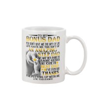 DAUGHTER TO BONUS DAD Mug front
