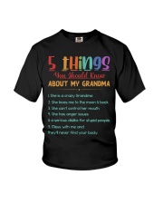 To Grandchild - 5 Things You Should Know About Youth T-Shirt front