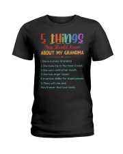 To Grandchild - 5 Things You Should Know About Ladies T-Shirt tile