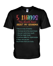 To Grandchild - 5 Things You Should Know About V-Neck T-Shirt tile