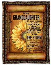 Grandma to Granddaughter - Believe In Yourself Small Fleece Blanket - 30" x 40" front
