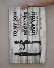 Dad to Son - Never Feel That You Are 20x30 Gallery Wrapped Canvas Prints aos-canvas-pgw-20x30-lifestyle-front-29