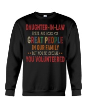 DAUGHTER-IN-LAW - VINTAGE - YOU VOLUNTEERED Crewneck Sweatshirt tile