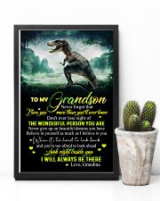 GRANDMA TO GRANDSON - T REX - NEVER GIVE UP 16x24 Poster lifestyle-poster-8
