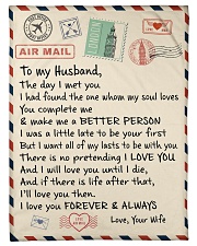 Gifts for Husband - Fleece Blanket Small Fleece Blanket - 30" x 40" front