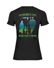 Grandma's girl- I used to be her angel now she's mine Premium Fit Ladies Tee tile