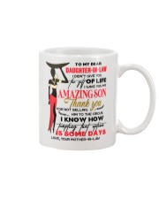 TO MY DAUGHTER-IN-LAW - AFRICAN WOMAN - CIRCUS Mug front