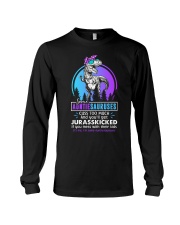 Some auntiesauruses cuss too much Long Sleeve Tee thumbnail