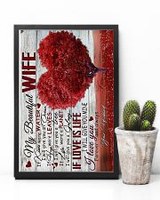 To Wife - Heart - If Kisses Were Water - Poster 16x24 Poster lifestyle-poster-8