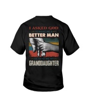 GOD - BETTER MAN - GRANDDAUGHTER Youth T-Shirt thumbnail