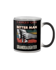GOD - BETTER MAN - GRANDDAUGHTER Color Changing Mug thumbnail