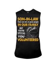SON-IN-LAW - FISHING - VINTAGE - YOU VOLUNTEERED Sleeveless Tee thumbnail
