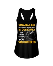 SON-IN-LAW - FISHING - VINTAGE - YOU VOLUNTEERED Ladies Flowy Tank thumbnail
