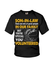 SON-IN-LAW - FISHING - VINTAGE - YOU VOLUNTEERED Youth T-Shirt thumbnail